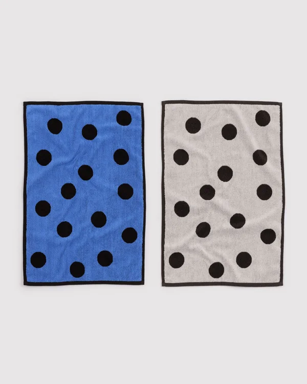 Hand Towel Set of 2 - Polka Dot Mix - Size: OS