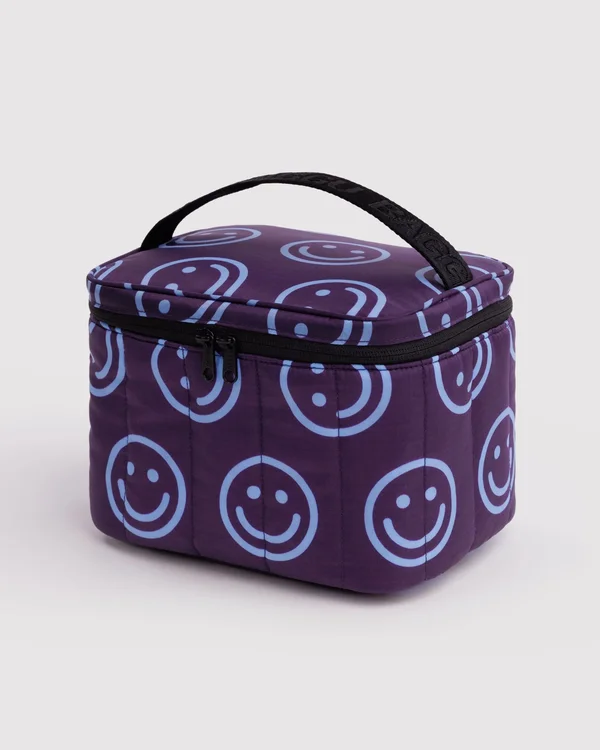 Puffy Lunch Bag - Indigo Happy - Size: OS