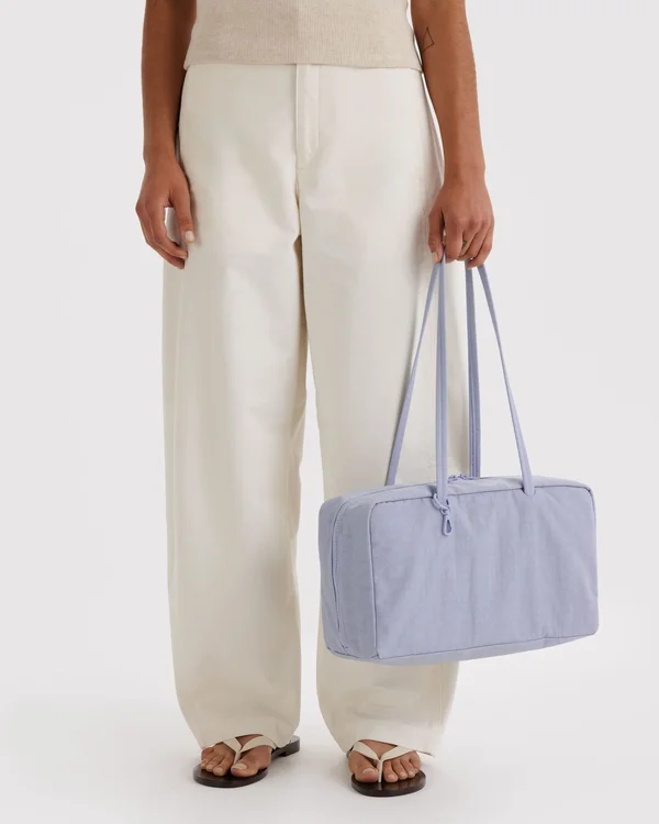 Medium Nylon Bowler Bag - Sale - Mist - Size: OS