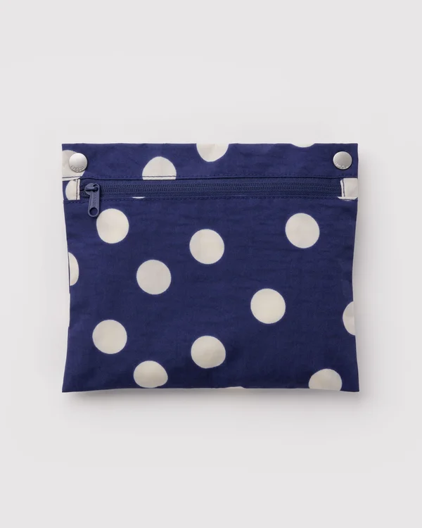 Cloud Bag - Navy And Cream Polka Dot - Size: OS