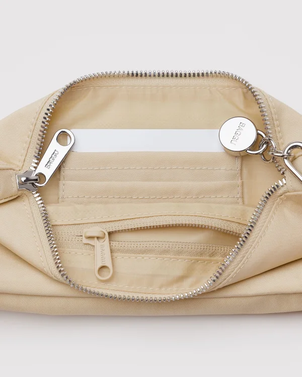 Nylon Pochette - Sale - Custard - Size: OS