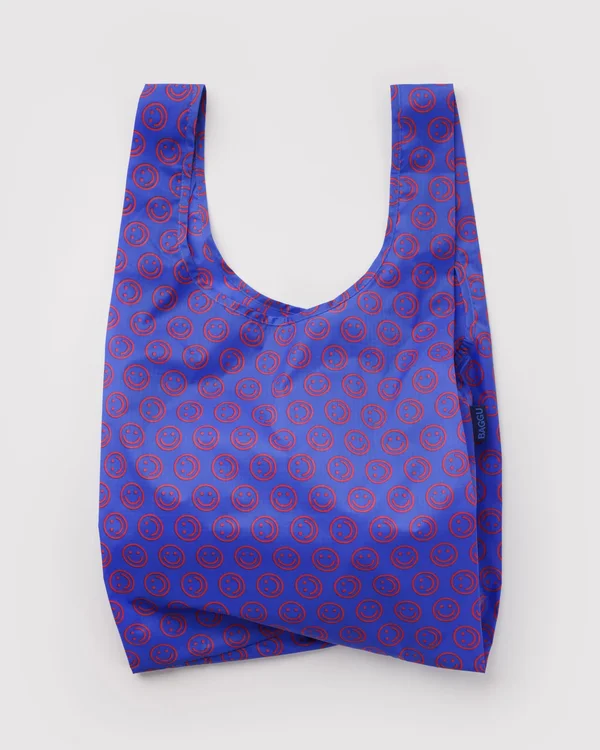 Standard Baggu - Mini Cobalt Happy
