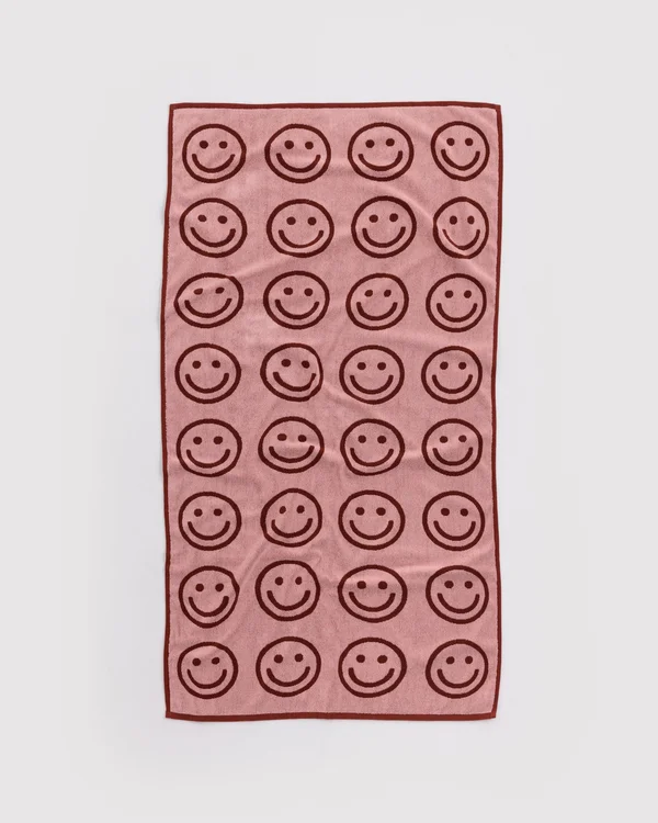 Bath Towel - Blush Happy