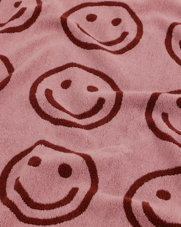 Bath Towel - Blush Happy