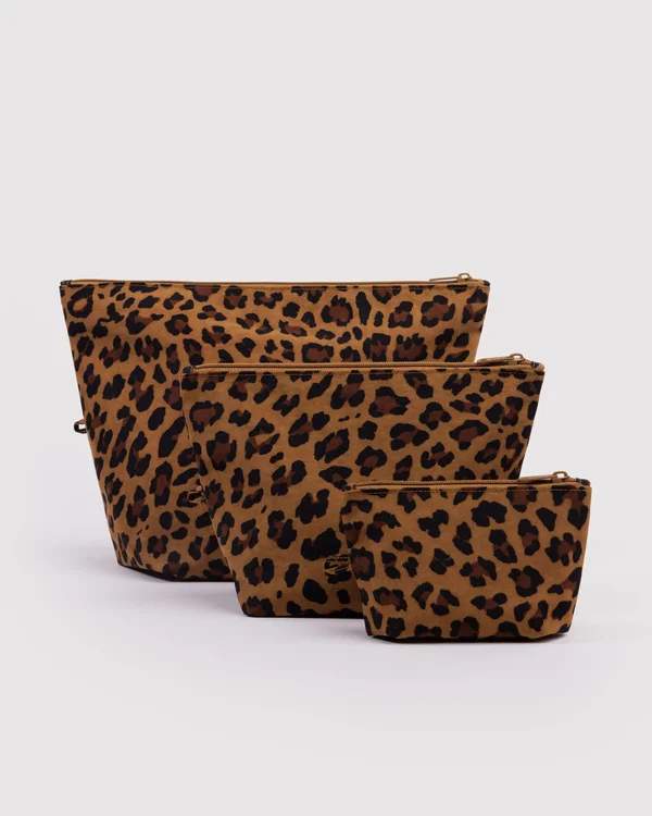 Go Pouch Set - Leopard - Size: OS